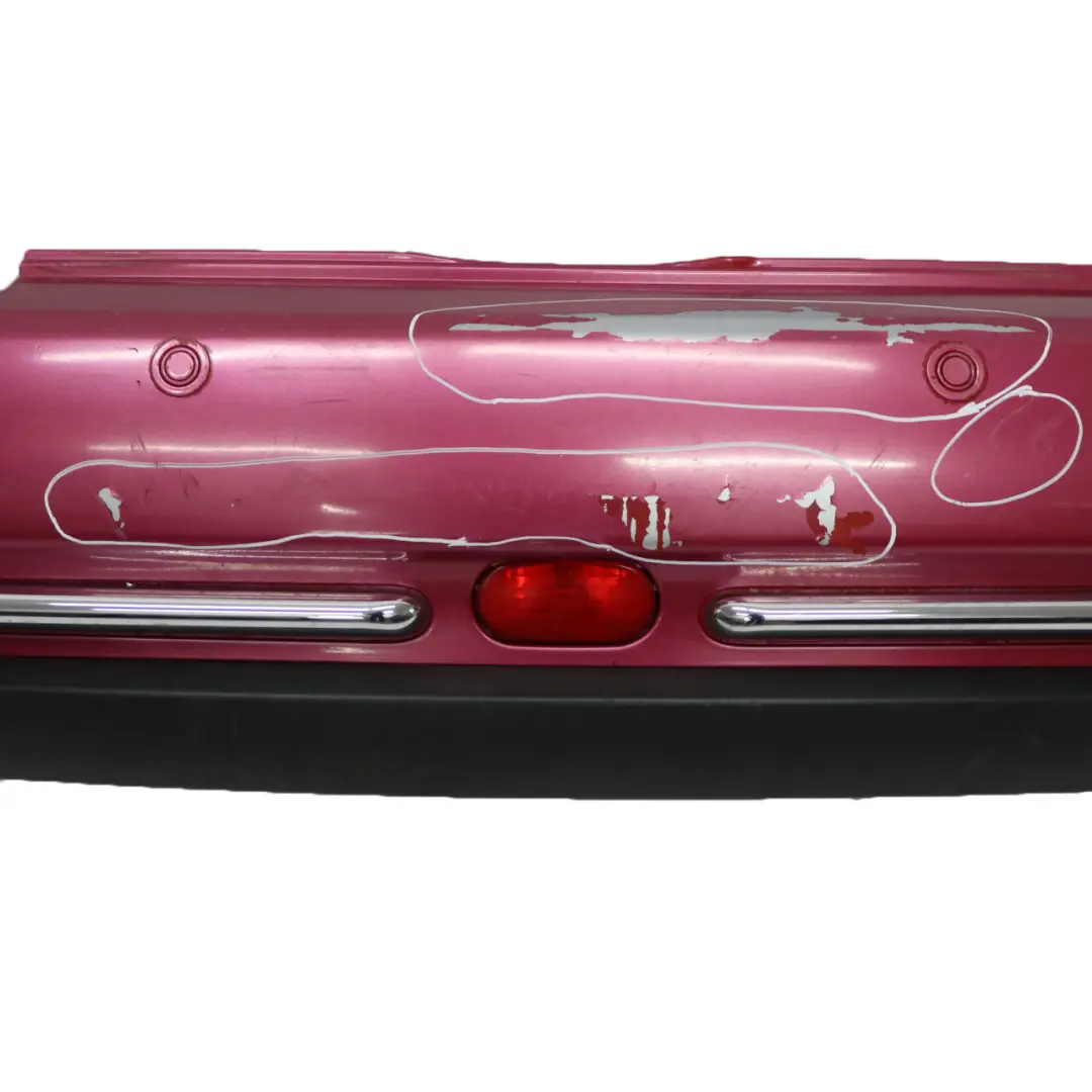 Bumper Rear Mini R52 Cabrio Complete PDC Trim Panel Pink Painted