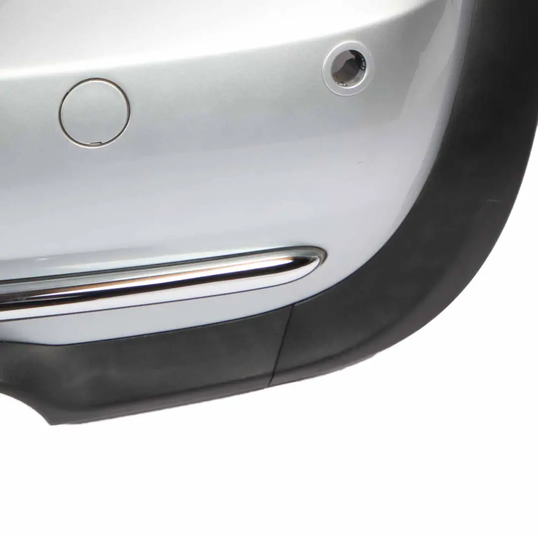 Bumper Rear Mini R52 Cabrio Complete PDC Trim Panel Pure Silver Metallic - 900