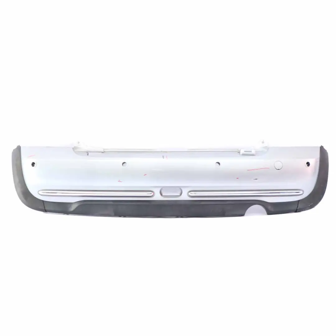 Bumper Rear Mini R52 Cabrio PDC Trim Panel Pure Silver Metallic - 900