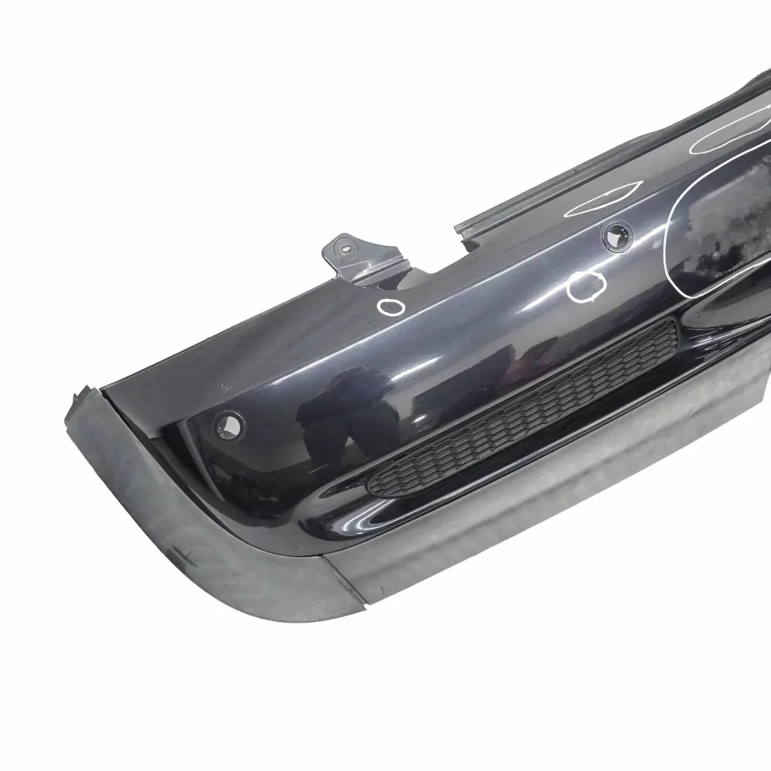 Mini R52 Rear Bumper PDC Cabrio Cooper S Panel Astro Black Metallic - A25