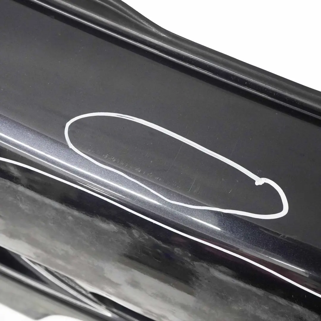 Mini R52 Rear Bumper PDC Cabrio Cooper S Panel Astro Black Metallic - A25