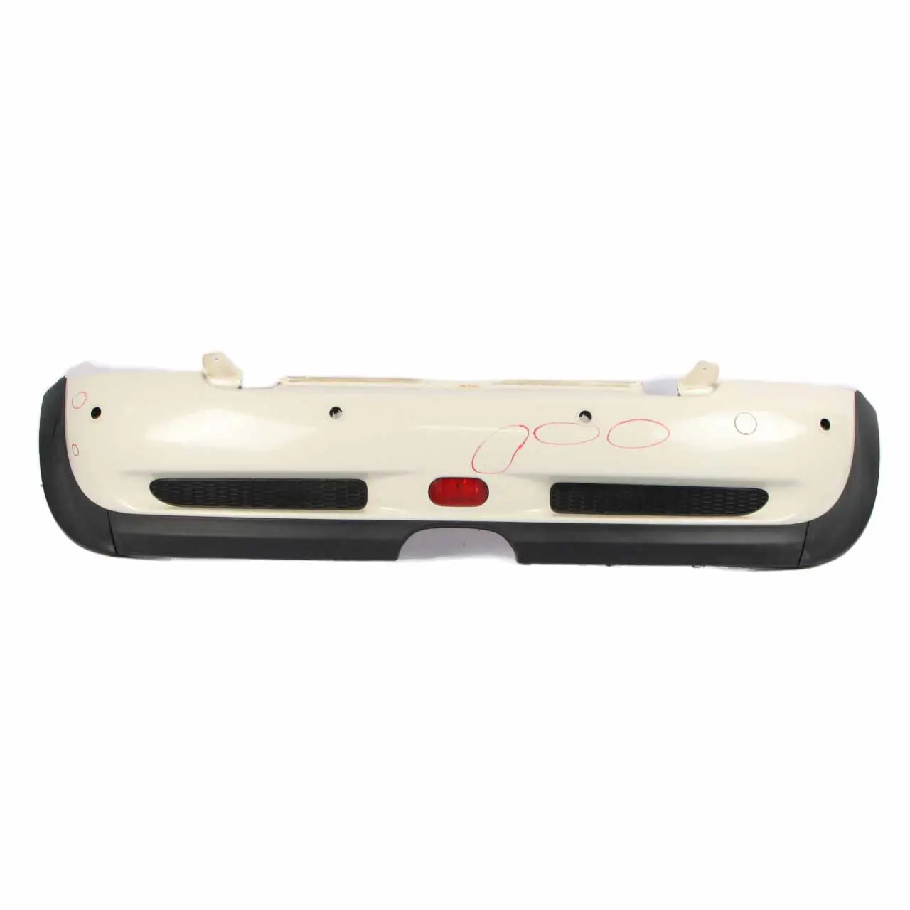 Mini R52 Cabrio Cooper S Complete Rear Bumper PDC Panel Pepper White - 850