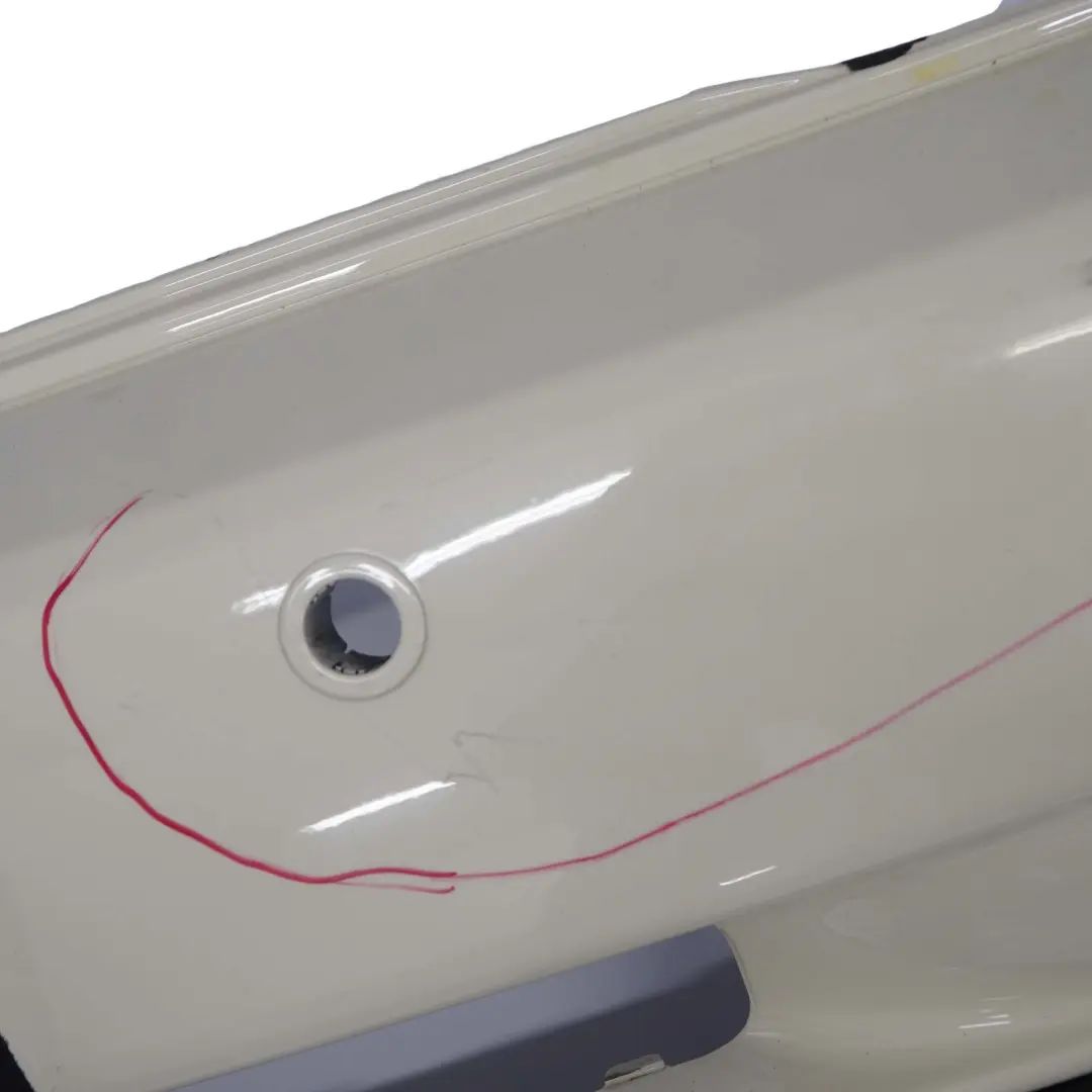 Mini R52 Cabrio Cooper S Complete Rear Bumper Panel PDC Pepper White - 850