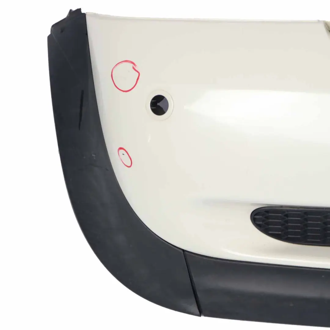 Mini R52 Cabrio Cooper S Complete Rear Bumper PDC Panel Pepper White - 850