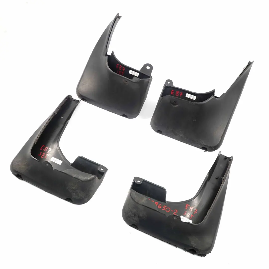 BMW 1 3 E81 E82 E87 E88 Front Rear Left Right N/O/S Mud Flaps Mudflaps Set