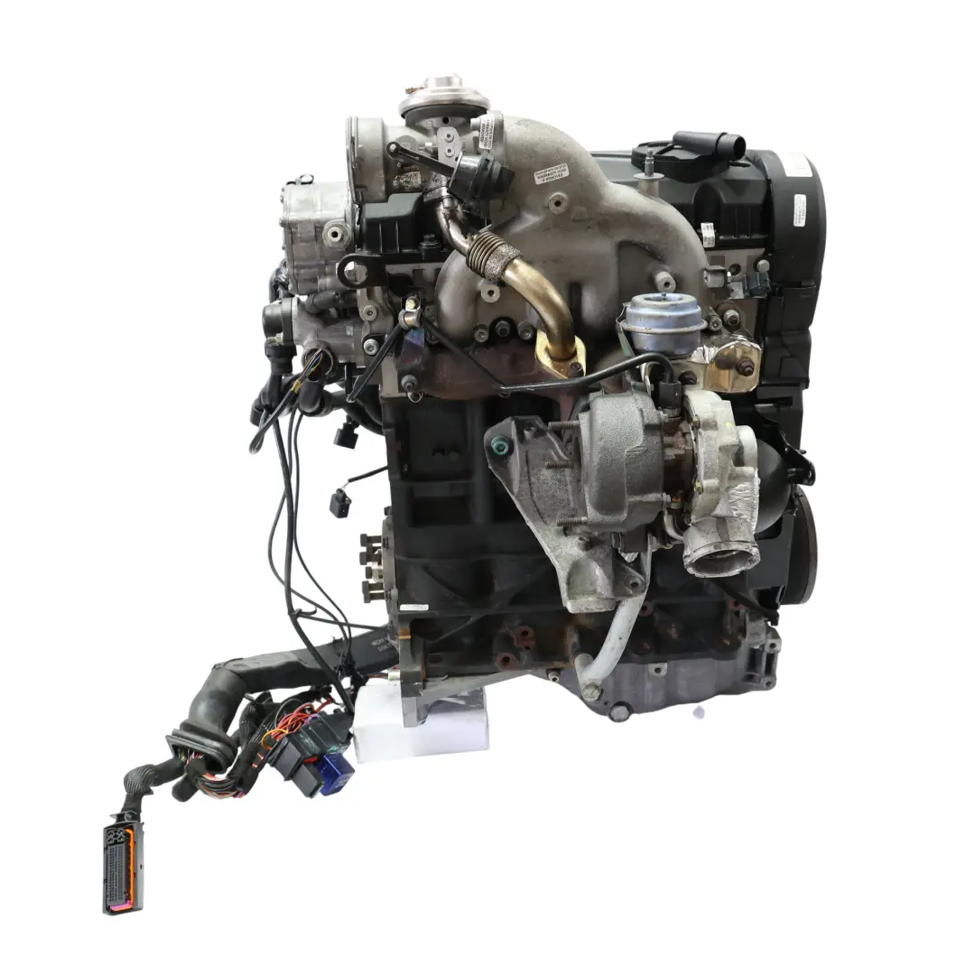 VW Passat B5 Audi A4 B6 A6 C5 1.9 TDI AVF Diesel Bare Engine 130HP 99k, WARRANTY