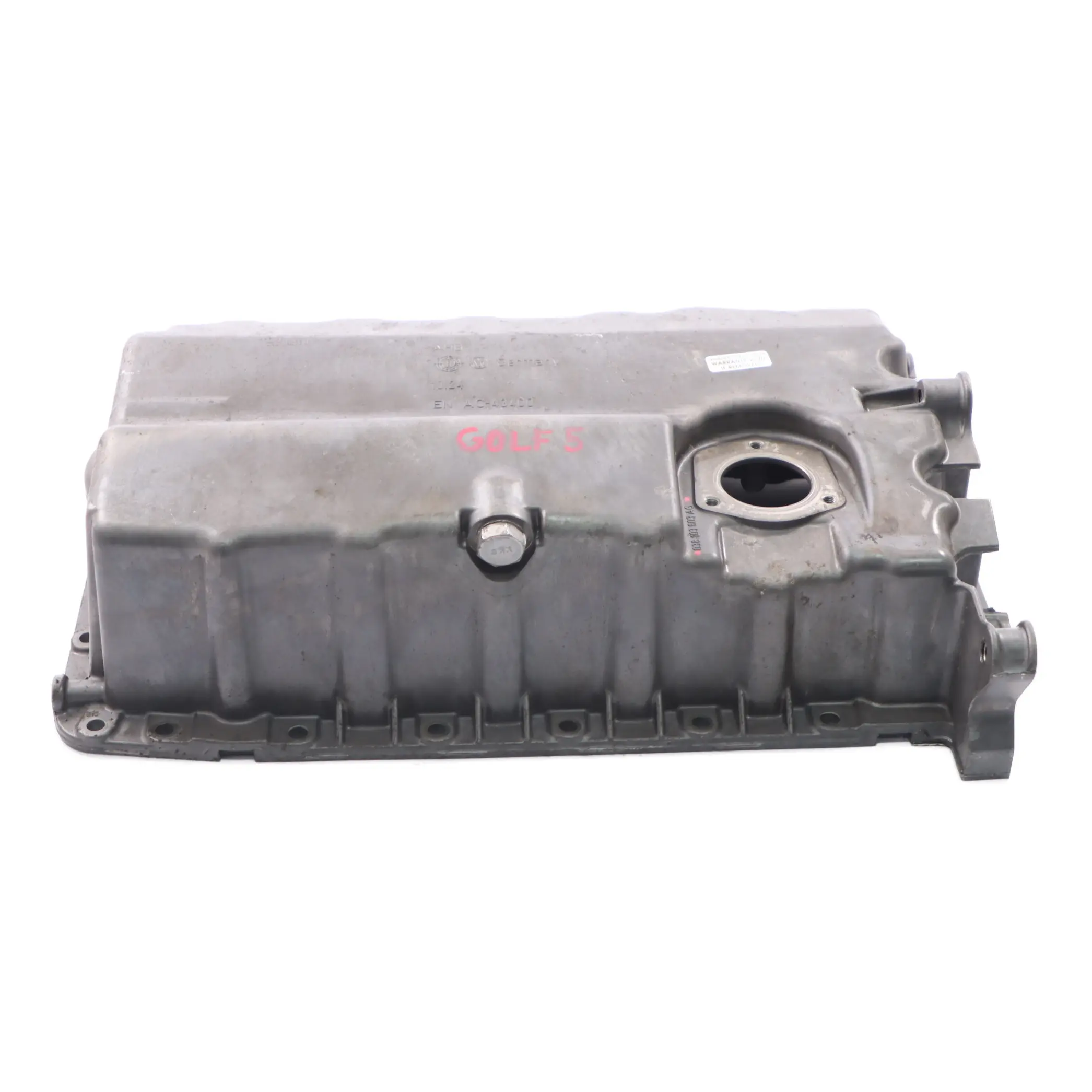 Volkswagen Golf 5 Audi A3 1.9 2.0 TDI Diesel Engine Oil Sump Pan 038103603AG