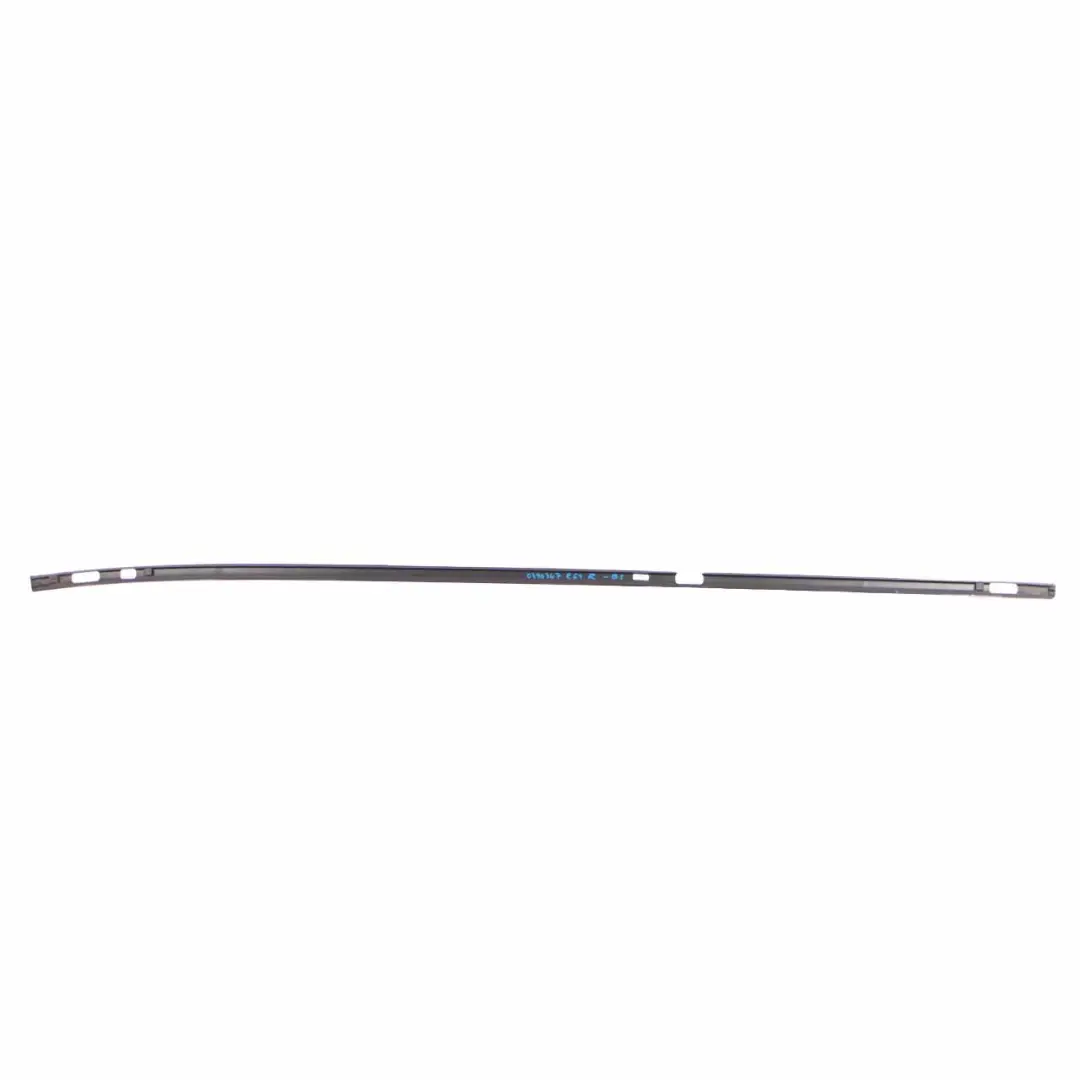 Roof Moulding BMW E61 Touring Right Trim O/S Black Sapphire Metallic - 475