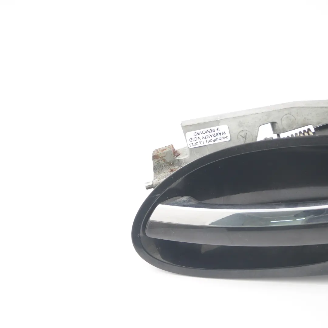 Door Handle BMW E65 E66 Rear Left N/S Grab Outside Black Sapphire Metallic - 475