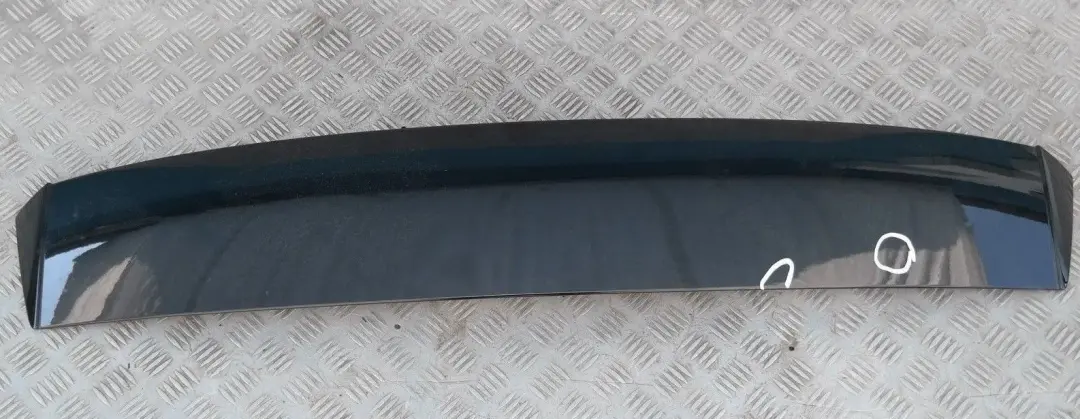 BMW E61 Touring Boot Tailgate Rear Spoiler Schwarz 2 Jet Black - 668