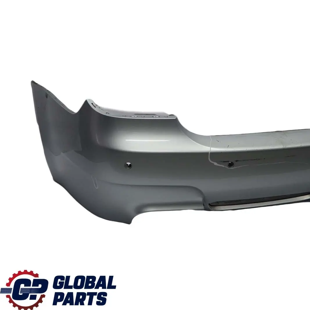 BMW 5 E60 M5 Complete Rear Bumper PDC Silverstone II Metallic - A29