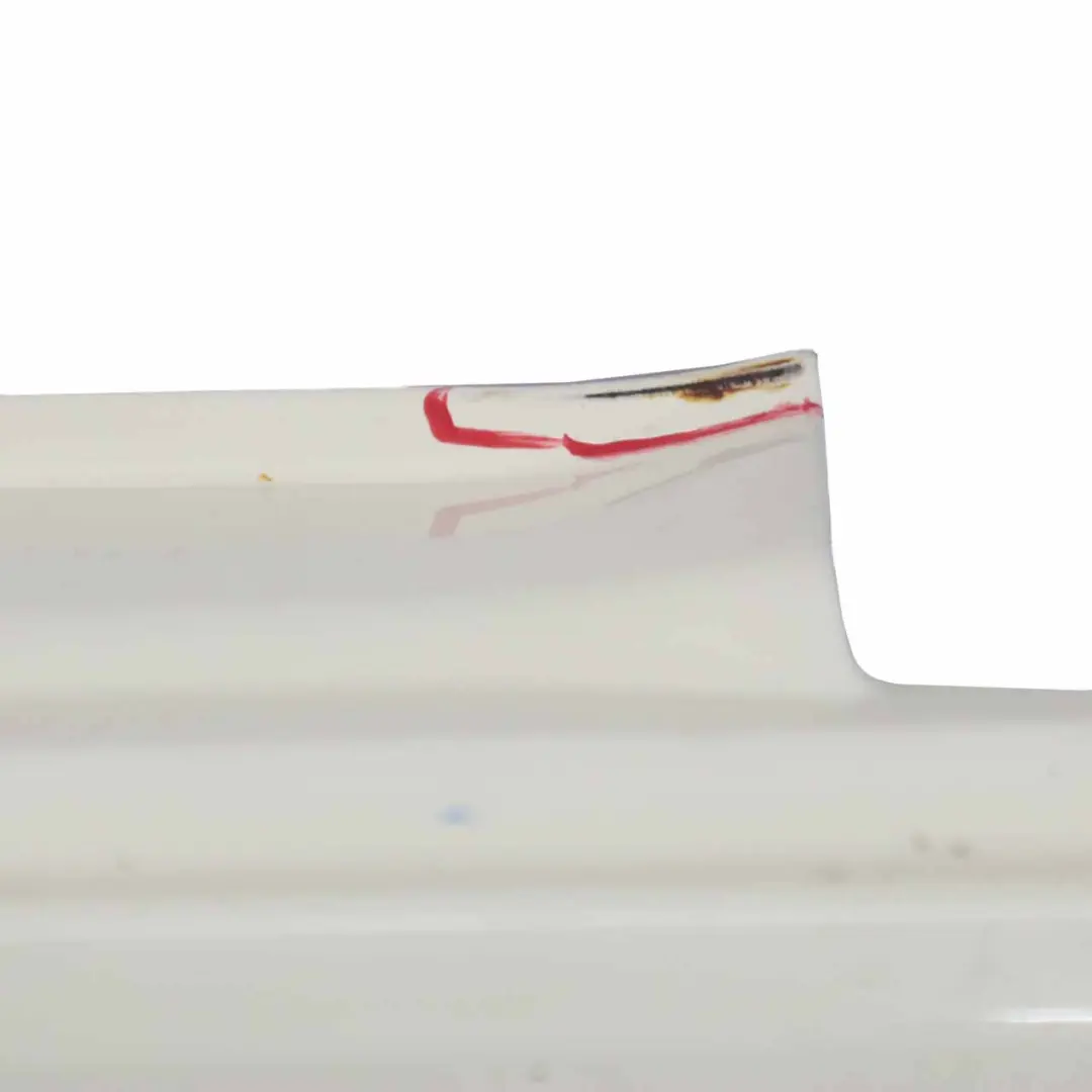 Mini R50 R53 Side Skirt JCW Left Door N/S Sill Strip Trim Pepper White - 850