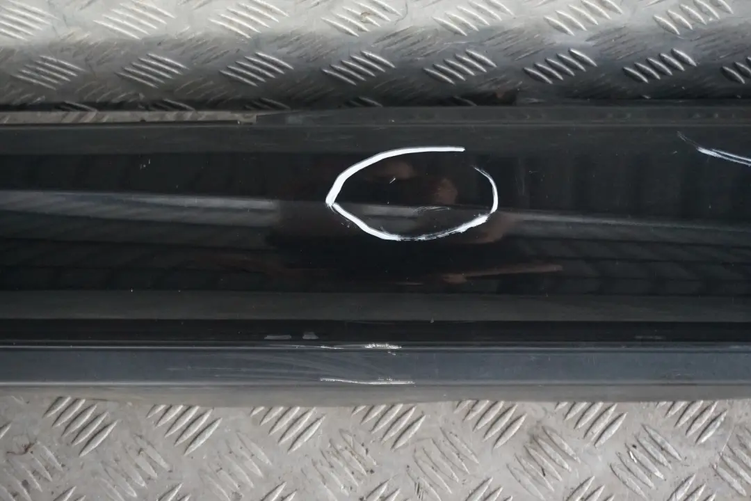 BMW MINI Cooper R50 JCW Right Door O/S Sill Skirt Side Trim Cosmosschwarz Black