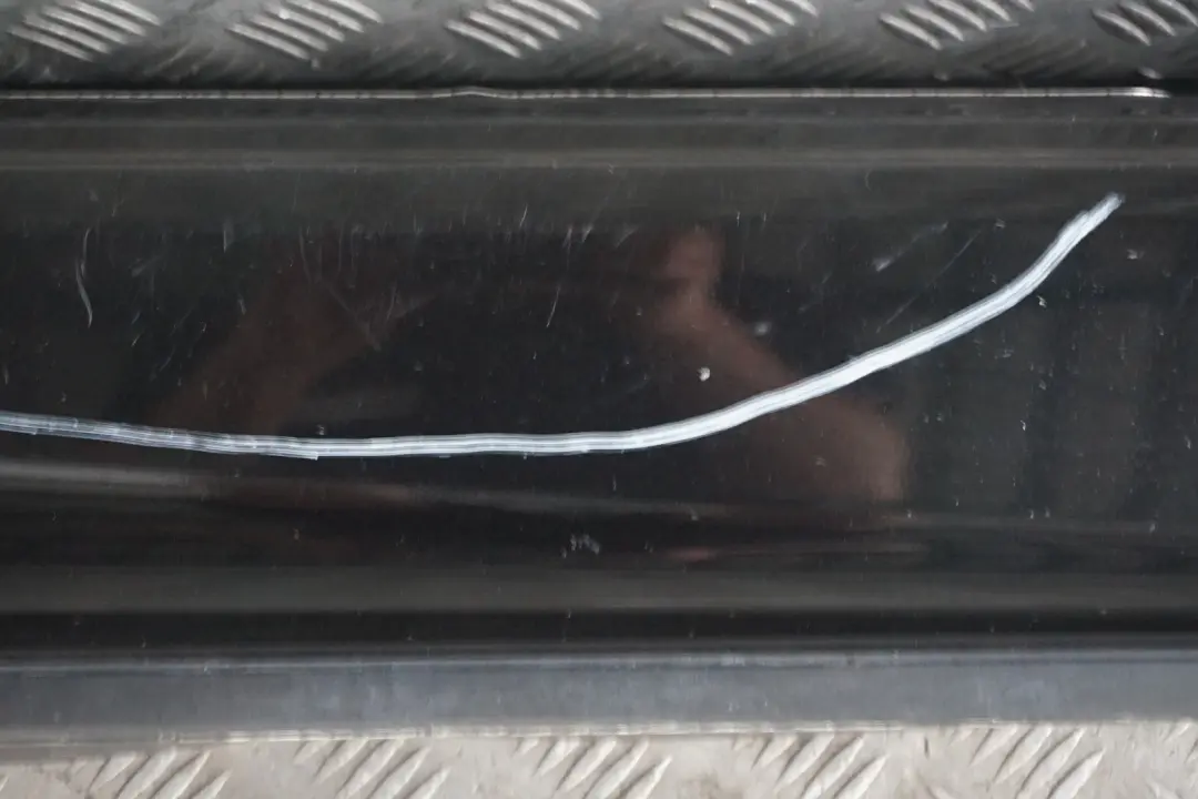 BMW MINI Cooper R50 JCW Right Door O/S Sill Skirt Side Trim Cosmosschwarz Black