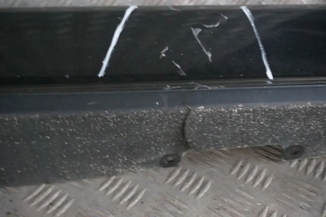 BMW MINI Cooper R50 JCW Right Door O/S Sill Skirt Side Trim Cosmosschwarz Black