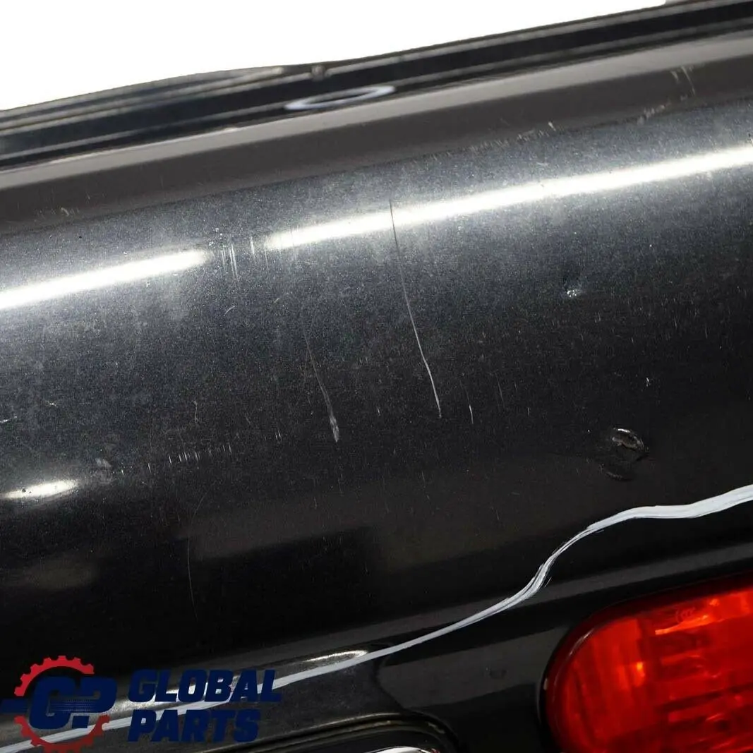 BMW Mini Cooper R50 3 Rear Bumper Trim Panel Astro Black Metallic - A25