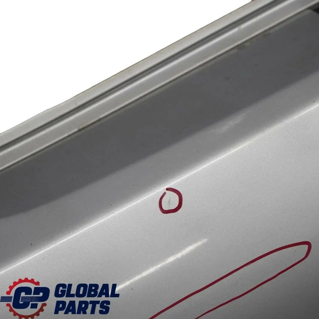 BMW Mini Cooper R50 Rear Bumper Trim Panel Pure Silver Metallic - 900