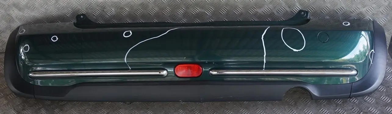 BMW Mini Cooper R50 Stossfänger Hinten British Racing Green Gruen - A67