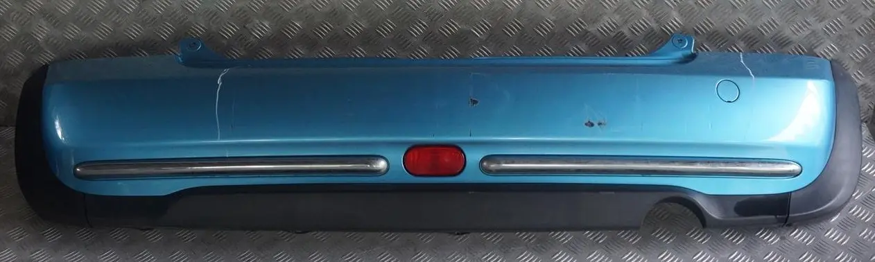 BMW Mini Cooper R50 Rear Bumper Trim Panel Electric Blue Metallic - 870