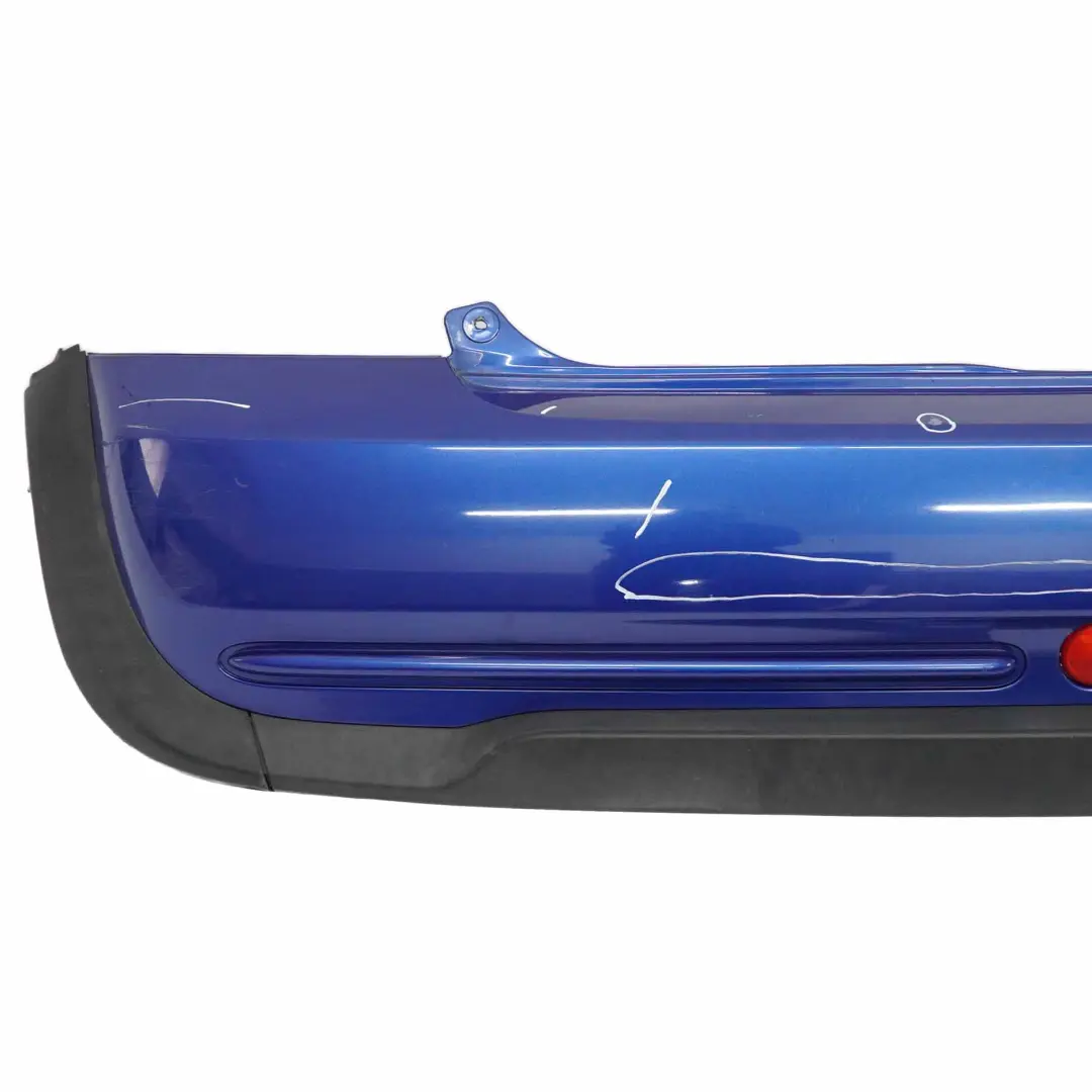 Mini Cooper R50 Rear Bumper Complete Trim Panel Hyper Blue Metallic - A28