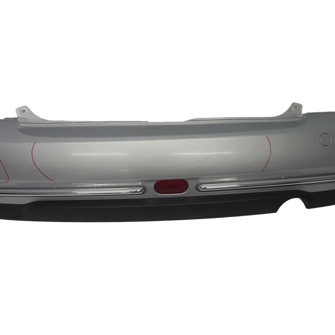 Mini Cooper R50 Rear Bumper Trim Panel Pure Silver Metallic - 900