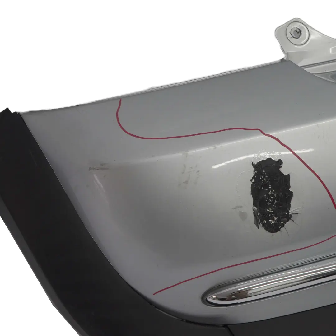 Mini Cooper R50 Rear Bumper Trim Panel Pure Silver Metallic - 900