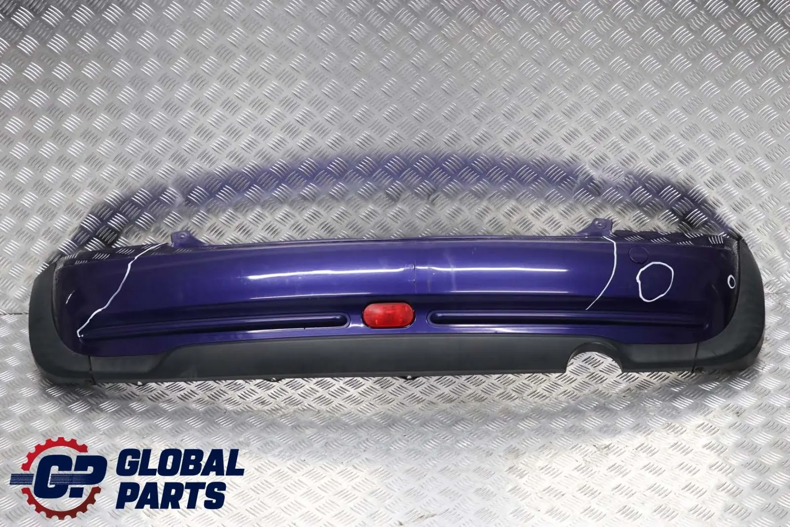 BMW Mini Cooper R50 1 Rear Bumper Trim Panel Black-eye Purple Metallic - A24