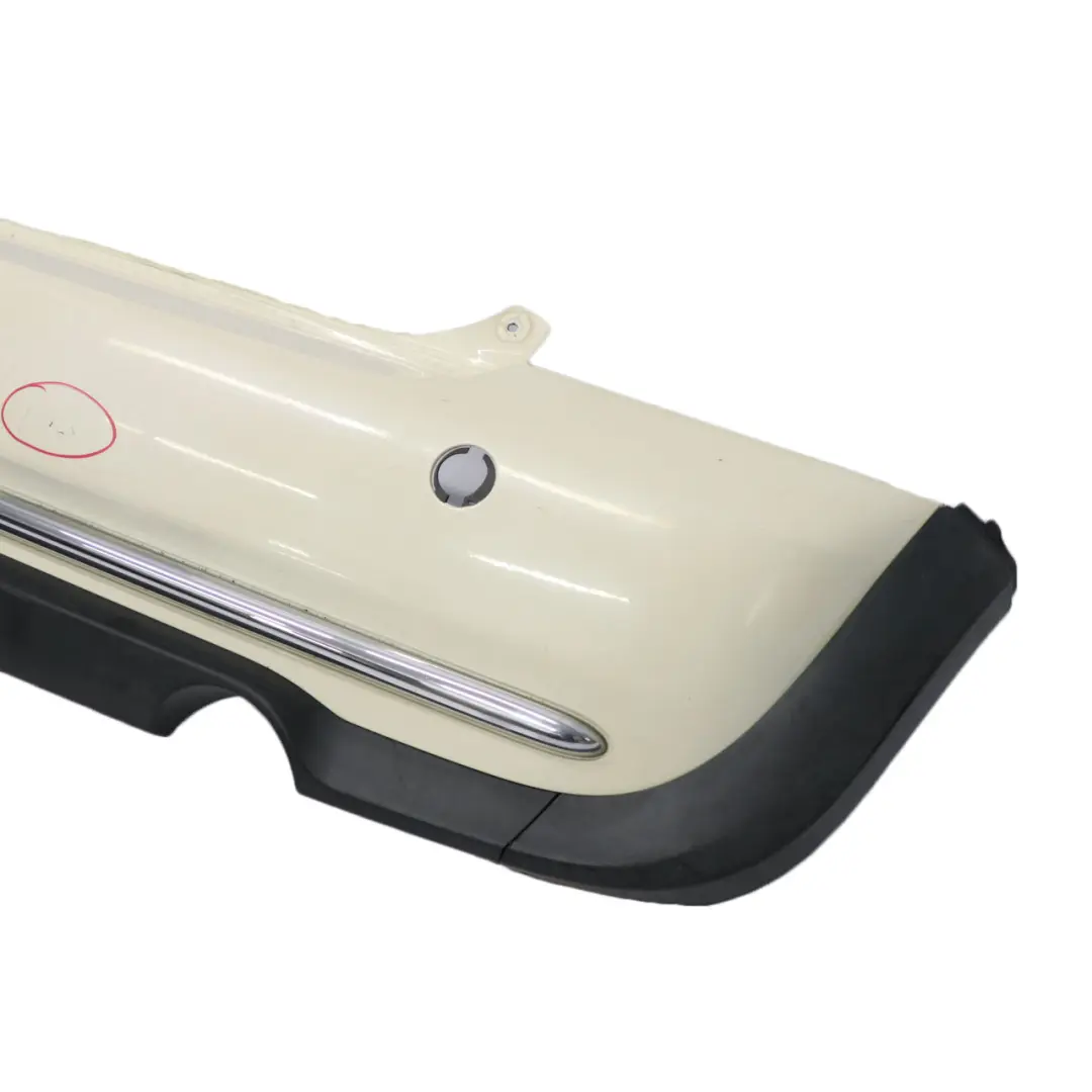 Mini R50 Rear Bumper Trim Panel Pepper White - 850