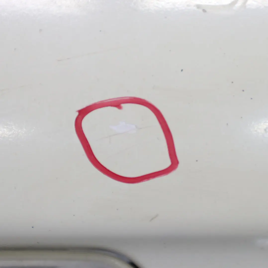 Mini R50 Rear Bumper Trim Panel Pepper White - 850