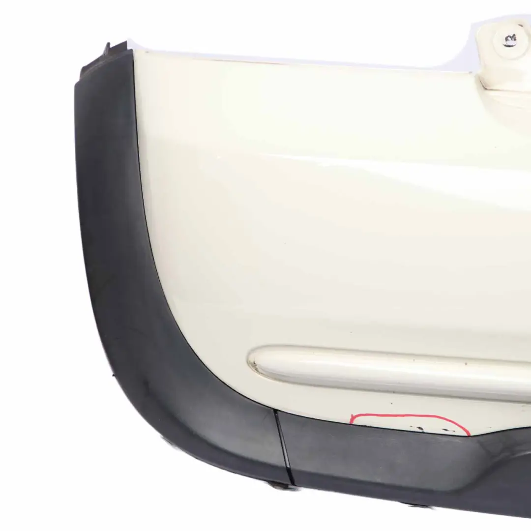 Mini Cooper R50 Rear Bumper Trim Panel Pepper White - 850