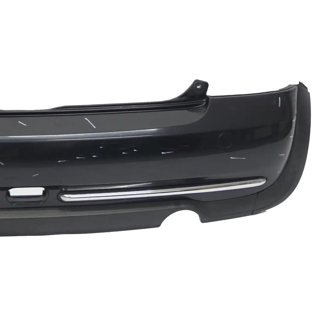 Rear Bumper Mini R50 Trim Panel Chrome Astro Black Metallic - A25