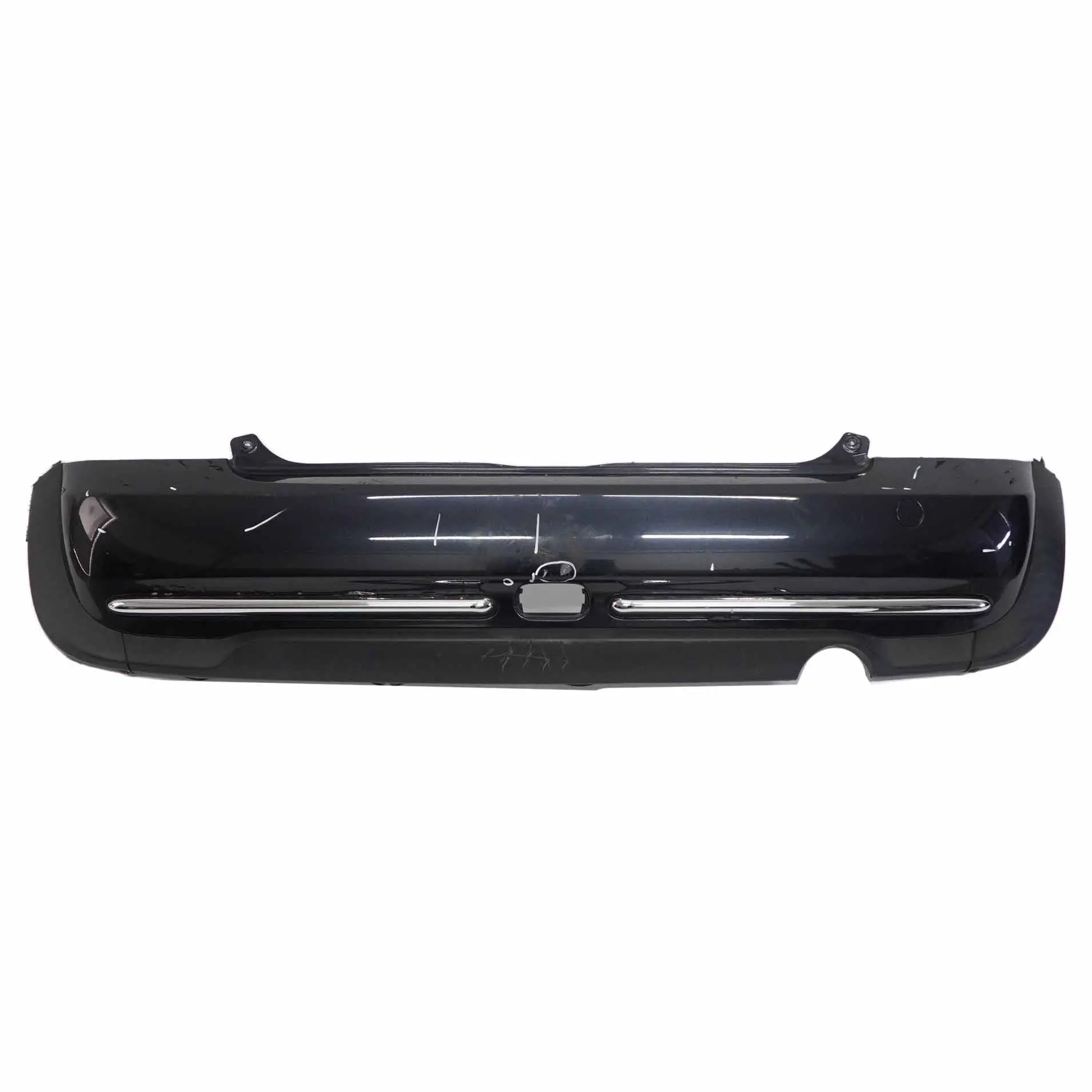 Rear Bumper Mini R50 Trim Panel Chrome Astro Black Metallic - A25