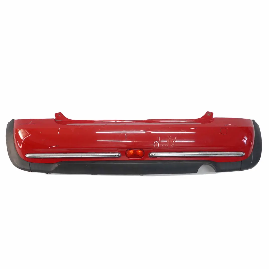 Rear Bumper Mini R50 Trim Panel Covering Chrome Chili Red - 851