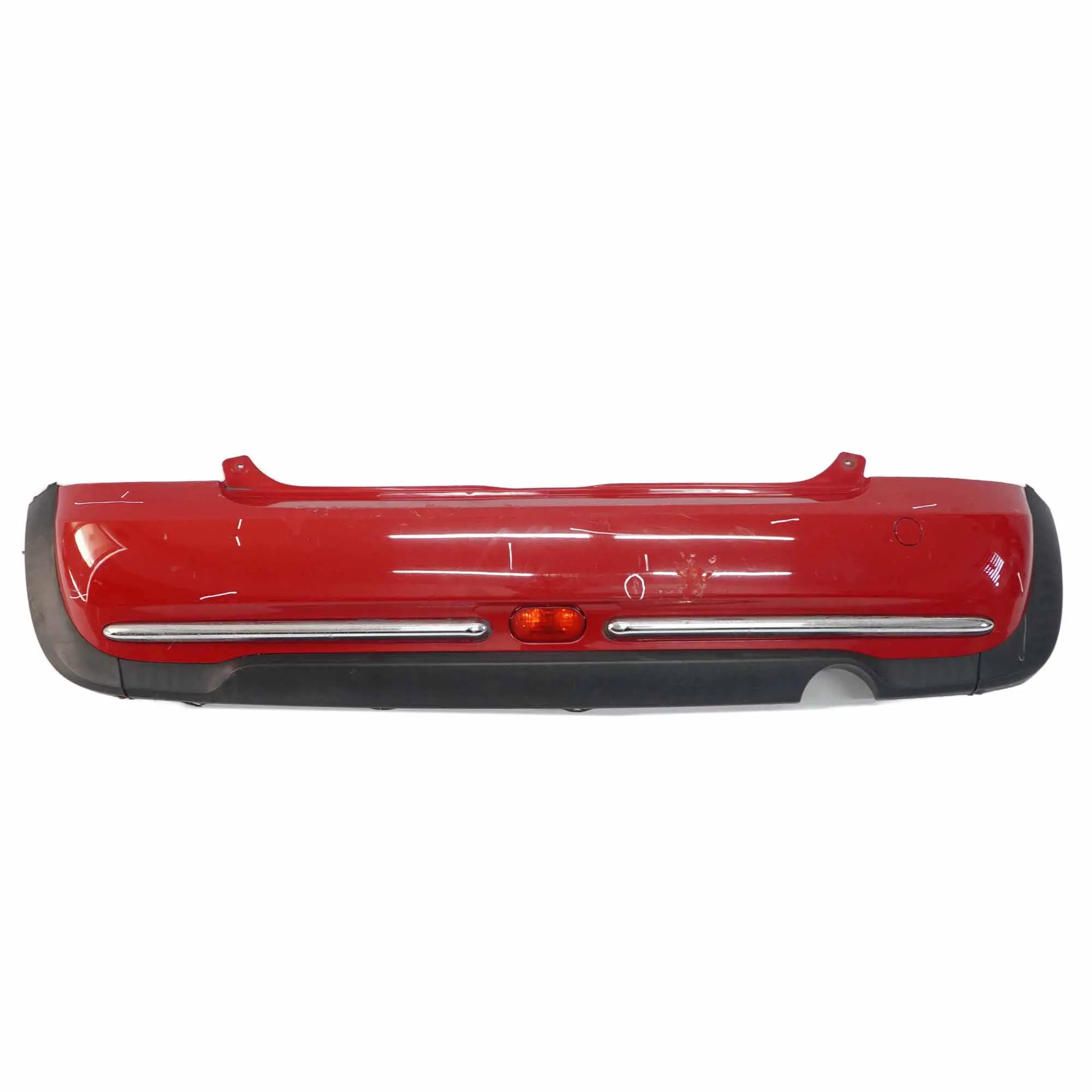 Rear Bumper Mini R50 Trim Panel Covering Chrome Chili Red - 851