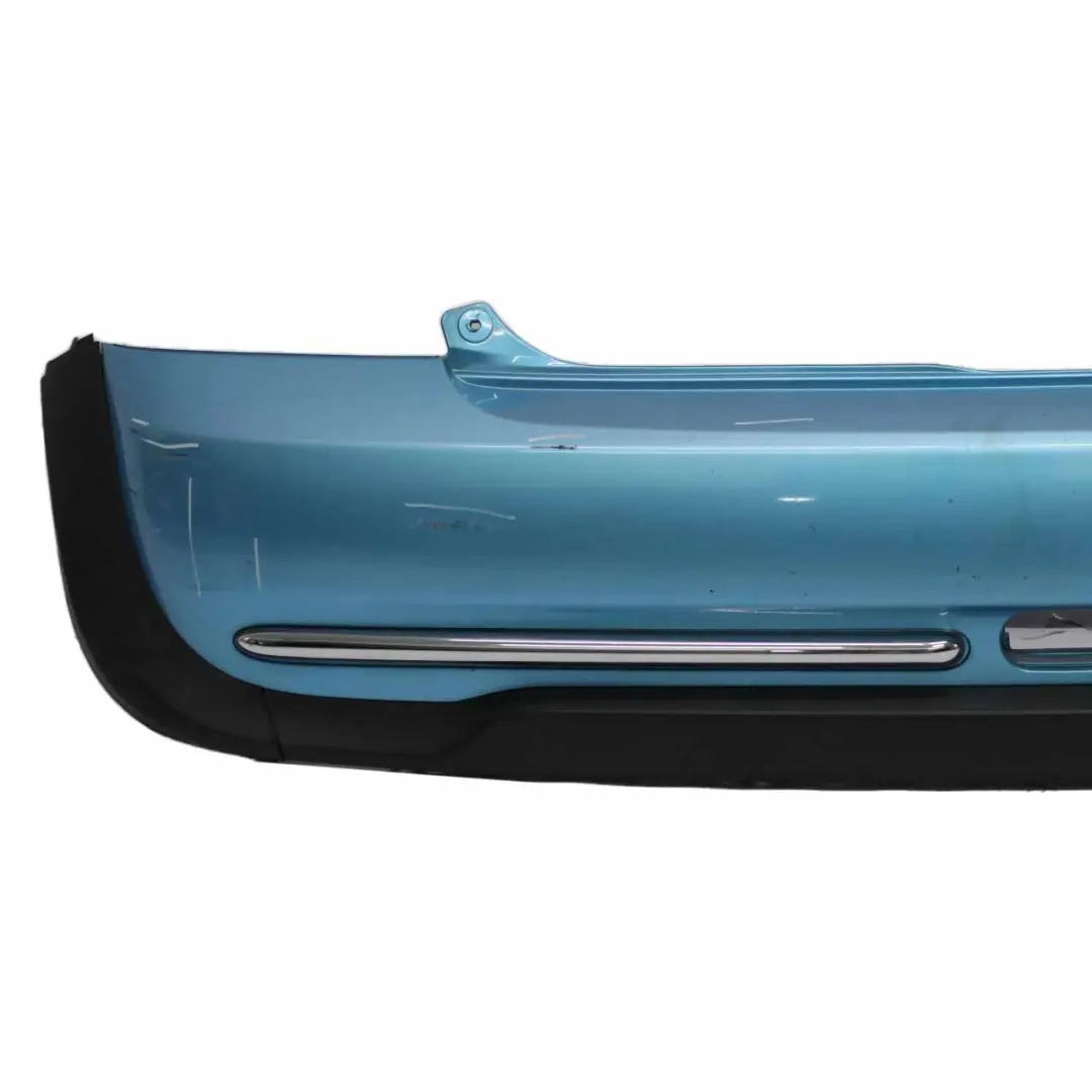 Rear Bumper Mini R50 Trim Panel Chrome Electric Blue Metallic - 870