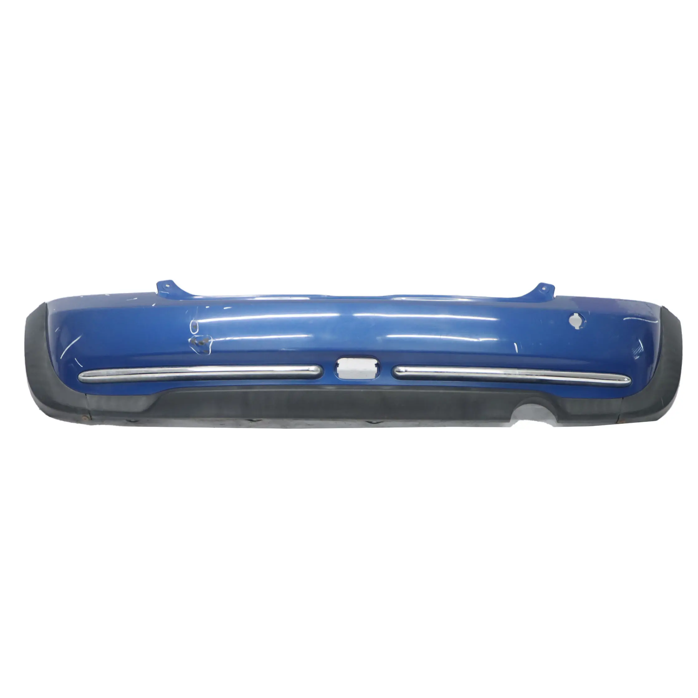 Mini R50 Rear Bumper Trim Panel Cover Chrome Hyper Blue Metallic - A28