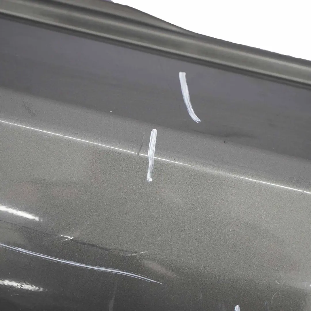 Mini Cooper R50 Rear Bumper Trim Panel Chrome Royal Grey Metallic - A48