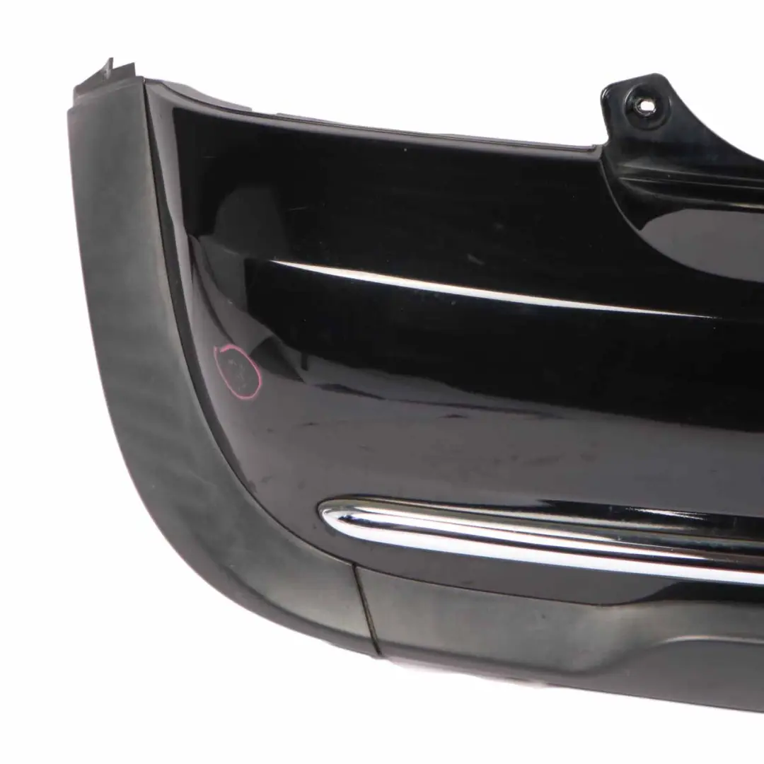 Rear Bumper Mini R50 Trim Panel Chrome Schwarz 2 Black - 668