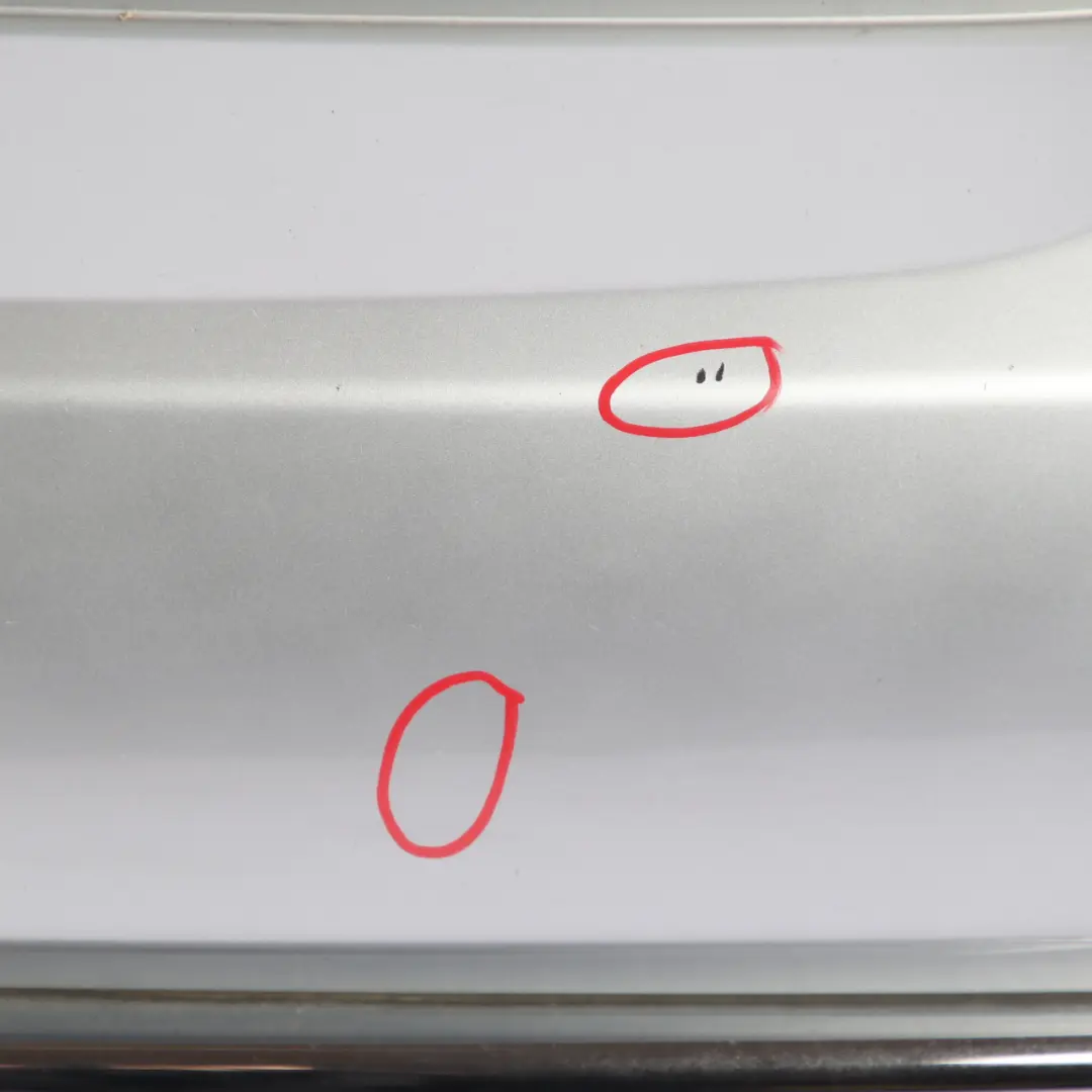 Mini R50 Rear Bumper Trim Panel PDC Pure Silver Metallic - 900