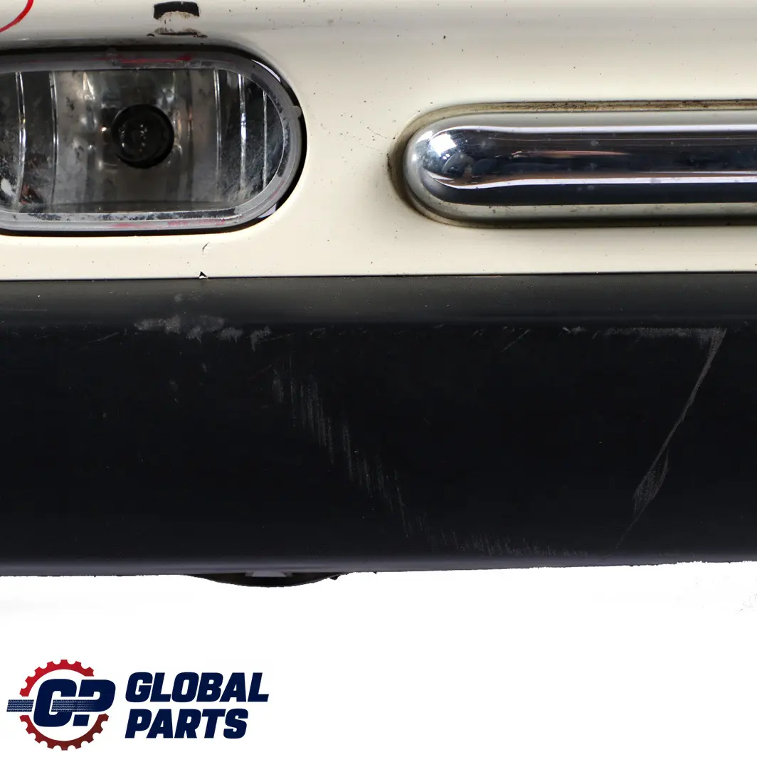 Mini Cooper One R50 Rear Bumper Trim Panel PDC Holes Pepper White - 850