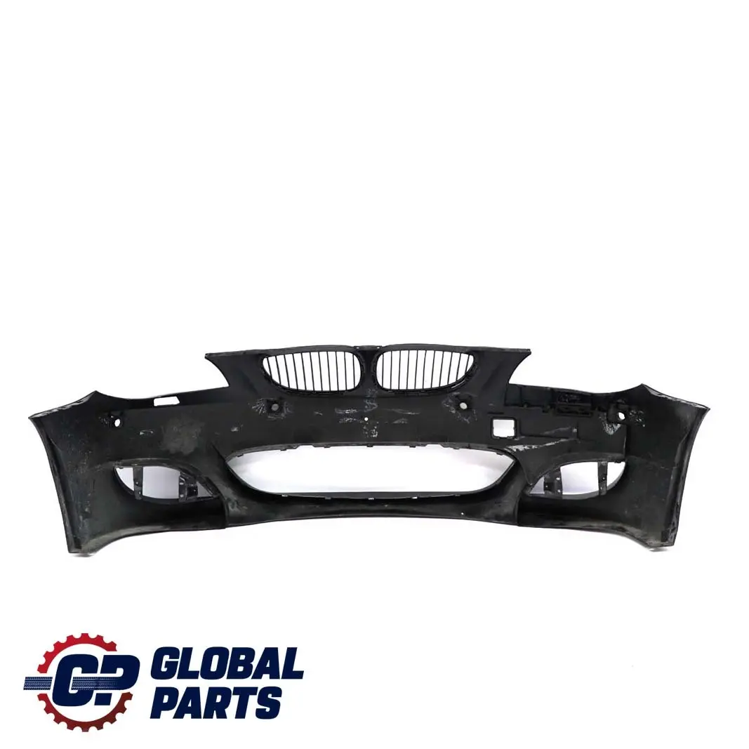 BMW 5 E60 E61 M5 Front Bumper Trim Panel Black Sapphire Metallic - 475