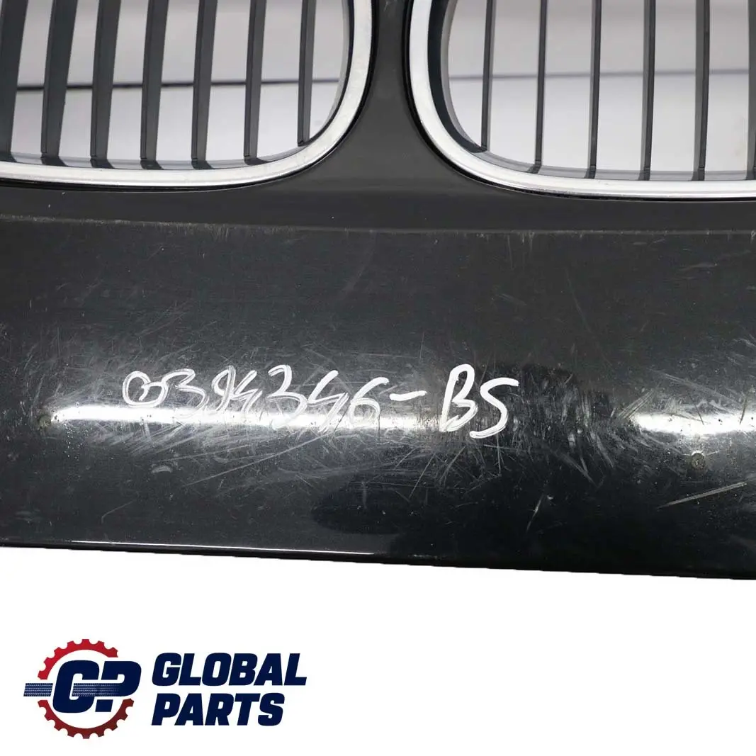 BMW 5 E60 E61 M5 Front Bumper Trim Panel Black Sapphire Metallic - 475