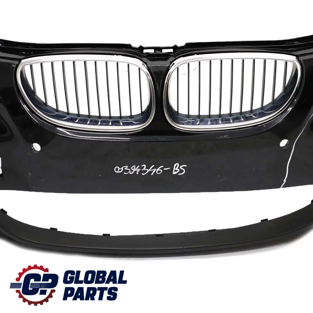 BMW 5 E60 E61 M5 Front Bumper Trim Panel Black Sapphire Metallic - 475