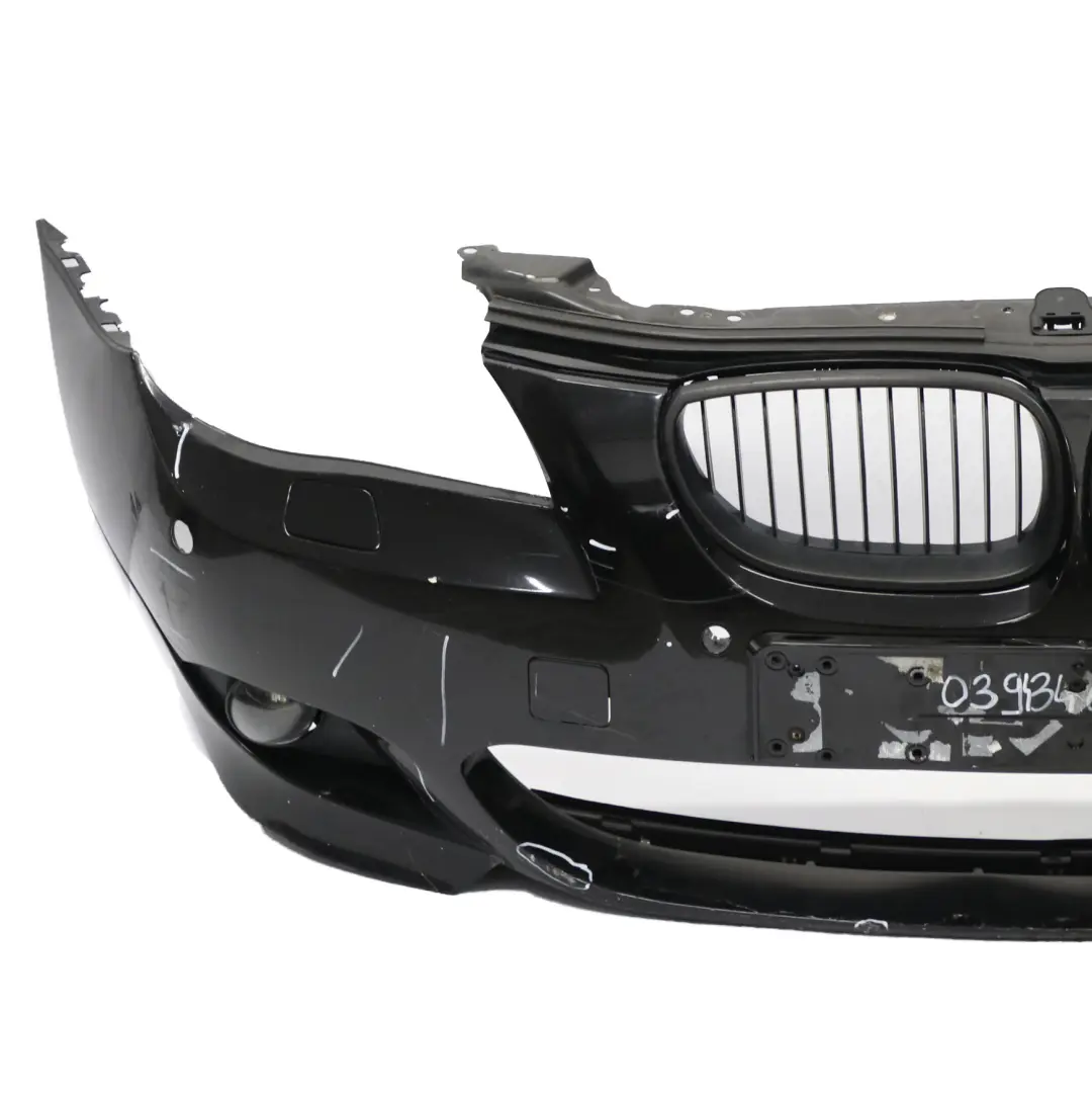 BMW E60 E61 Front Bumper M Sport Trim Panel Schwarz 2 Black - 668