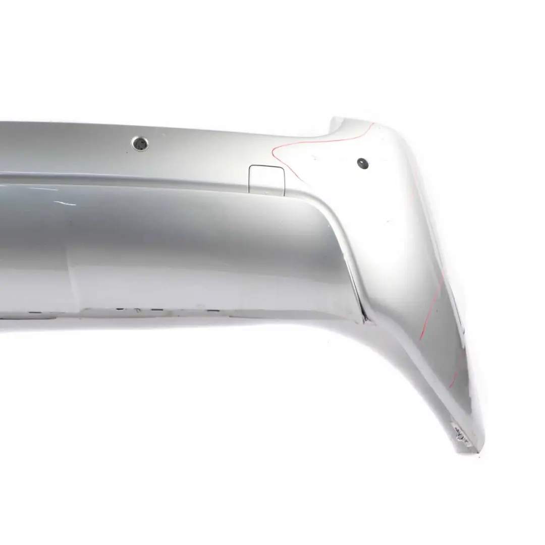 BMW E61 Rear Bumper Panel Touring M Sport PDC Titansilber Silver Metallic - 354