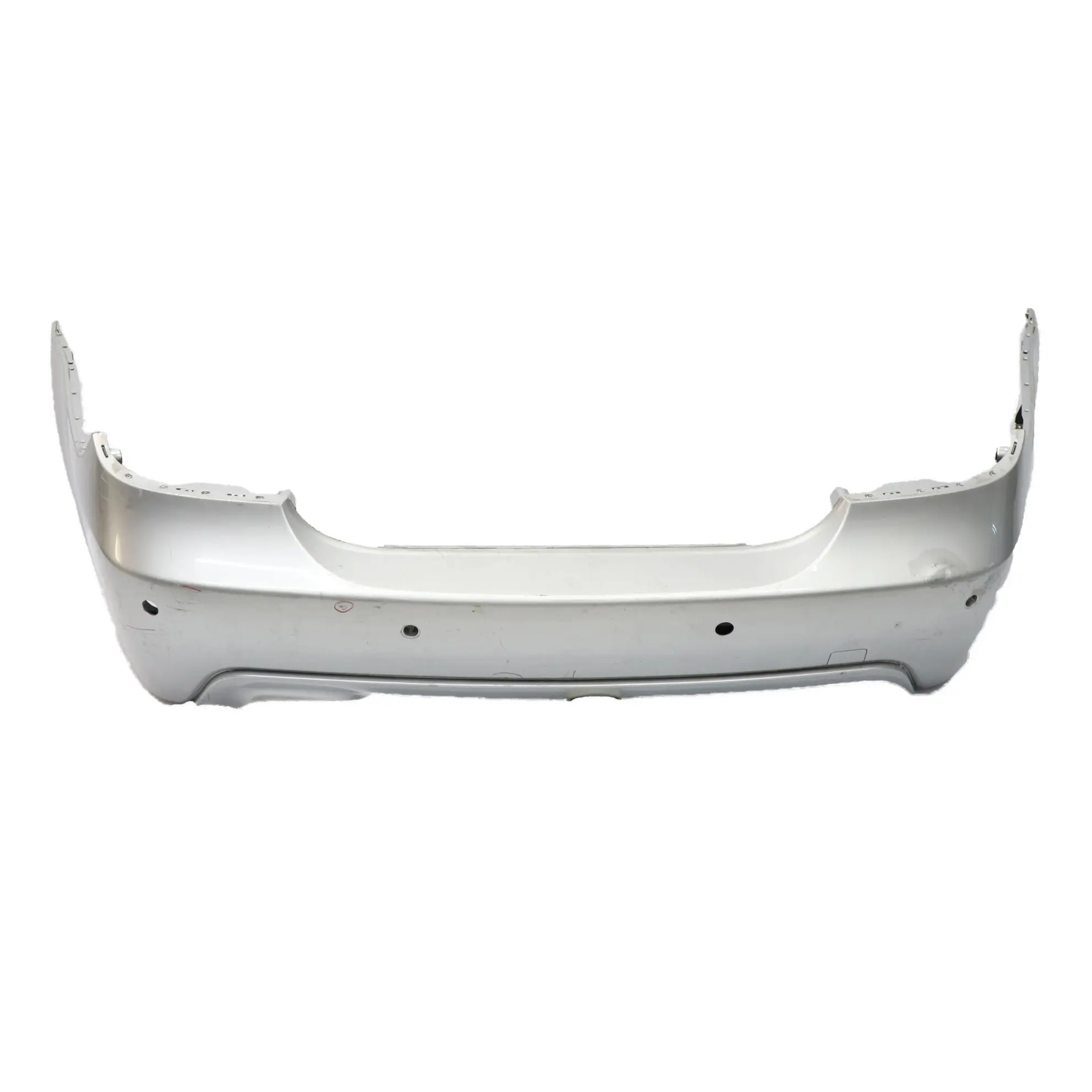 BMW E61 Rear Bumper Panel Touring M Sport PDC Titansilber Silver Metallic - 354