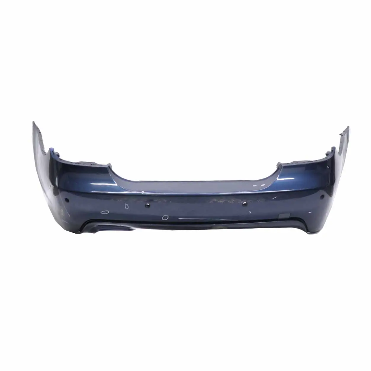 BMW E60 Rear Bumper Panel M Sport PDC Tiefseeblau Deep Sea Blue Metallic - A76