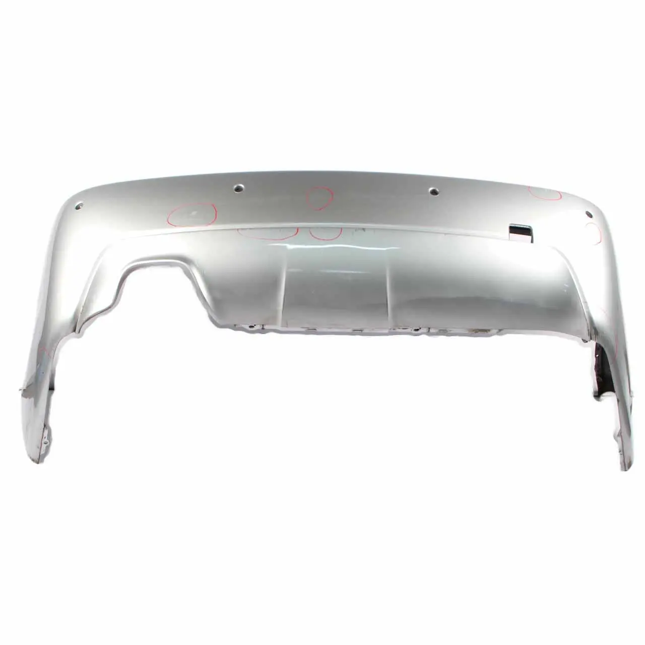 BMW E60 M Sport Rear Bumper Panel PDC Titansilber Titan Silver - 354