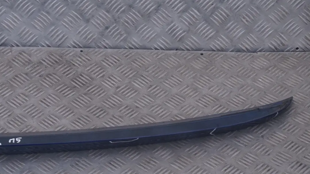 BMW 5 Series E60 M5 Boot Trunk Lid Tailgate Rear Spoiler Trim Interlagos Blue