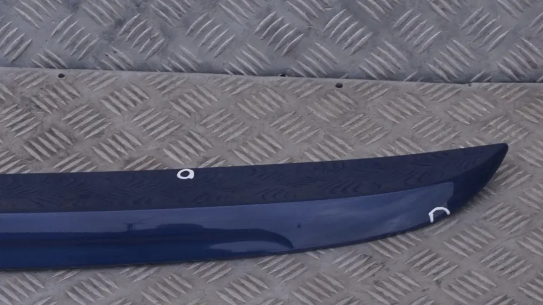 BMW 5 Series E60 M5 Boot Trunk Lid Tailgate Rear Spoiler Trim Interlagos Blue